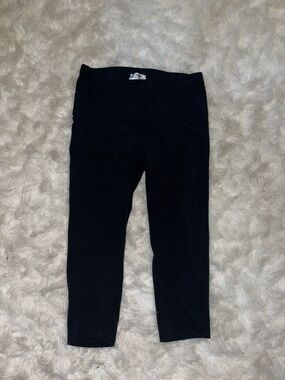 Women's Black High-Rise Stretch Leggings